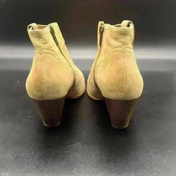 FRYE Reina bootie womens 8 cognac western leather - Picture 5 of 10